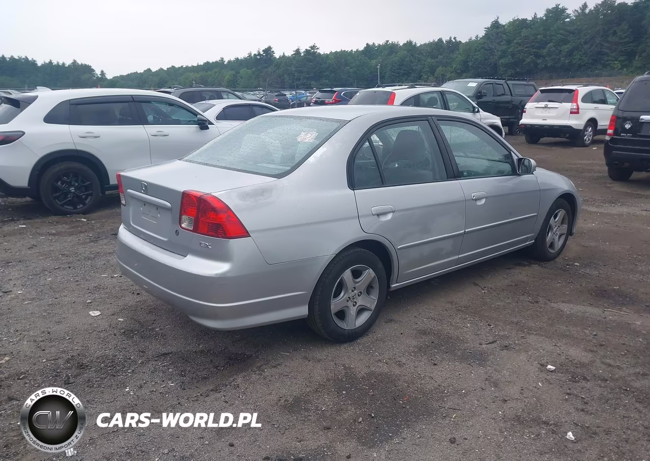 2004 Honda Civic Ex VIN:2HGES267X4H561163 - 4