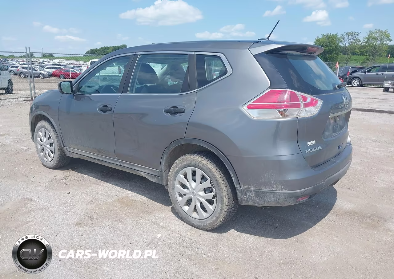 2016 Nissan Rogue S-Sl-Sv VIN:KNMAT2MV9GP688935 - 3