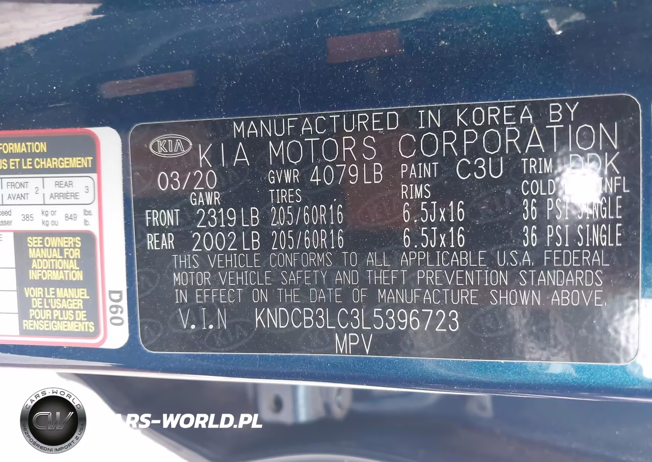 2020 Kia Niro Lx VIN:KNDCB3LC3L5396723 - 9