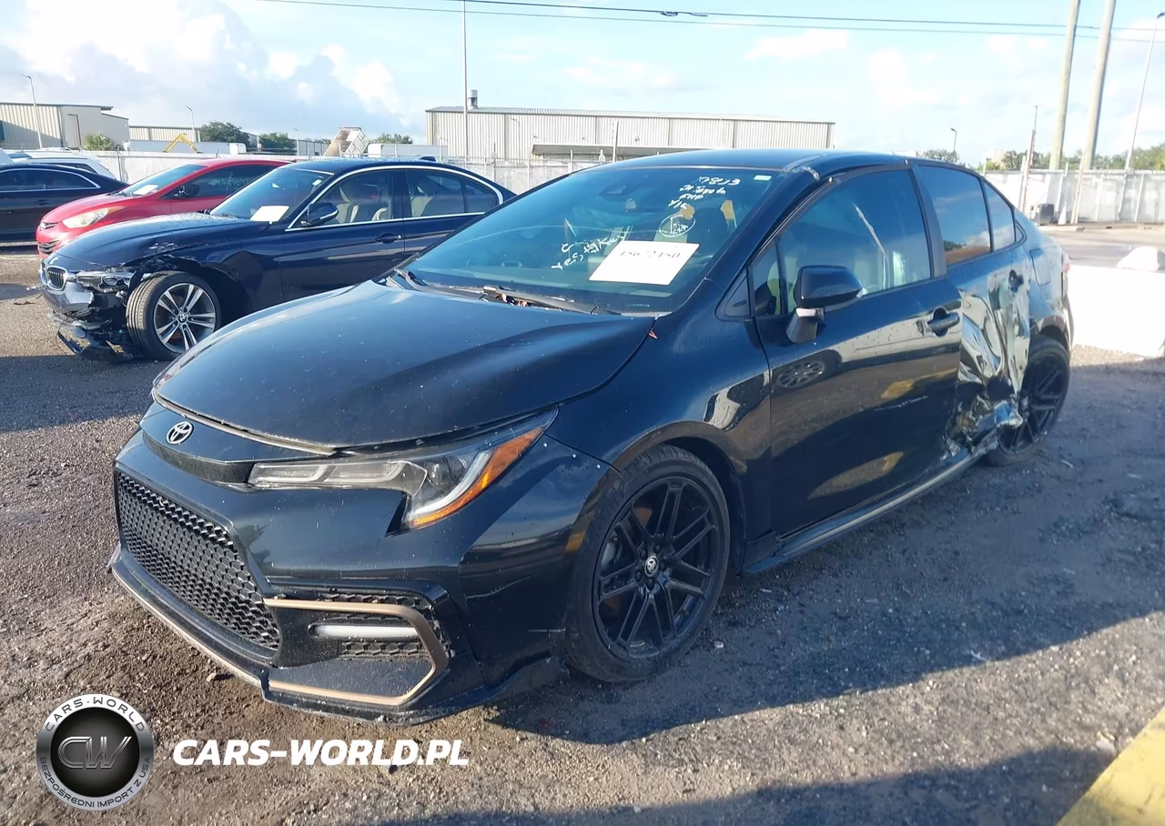 2021 Toyota Corolla Se Apex Edition VIN:5YFS4MCE4MP084671 - 2