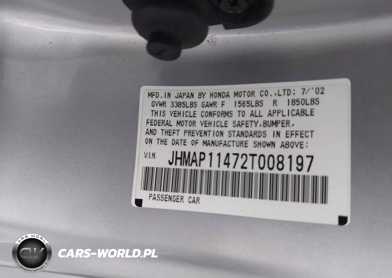 2002 Honda S2000 VIN:JHMAP11472T008197 - 9