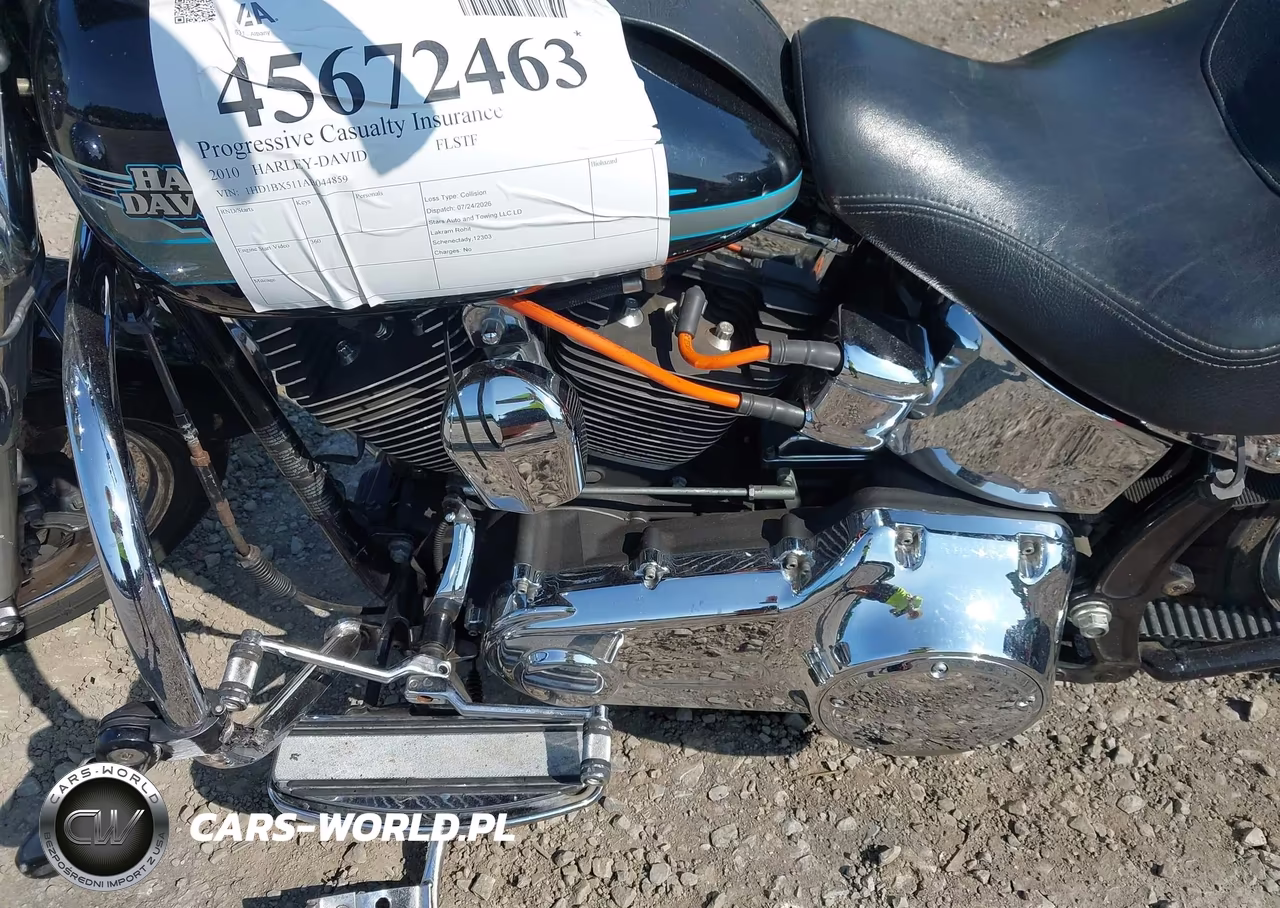 2010 Harley-Davidson Flstf VIN:1HD1BX511AB044859 - 9