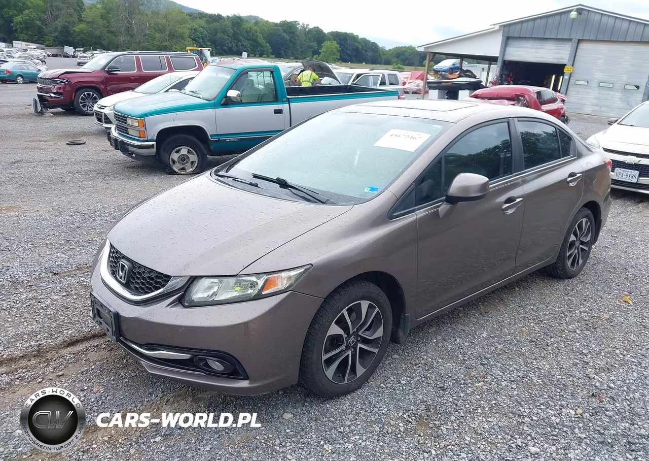 2013 Honda Civic Ex-L VIN:2HGFB2F99DH549480 - 2