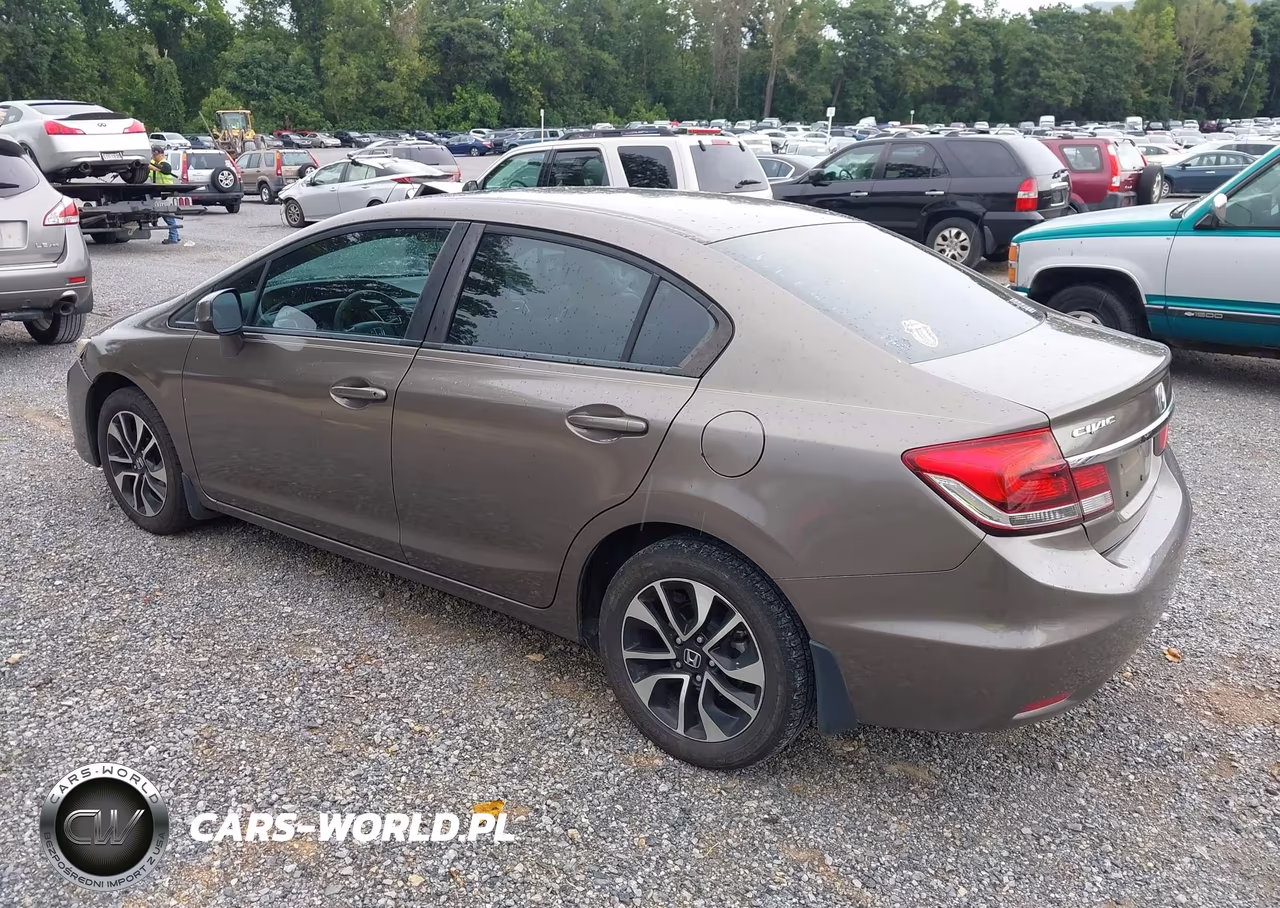 2013 Honda Civic Ex-L VIN:2HGFB2F99DH549480 - 3