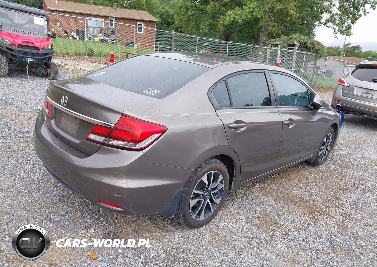 2013 Honda Civic Ex-L VIN:2HGFB2F99DH549480 - 4