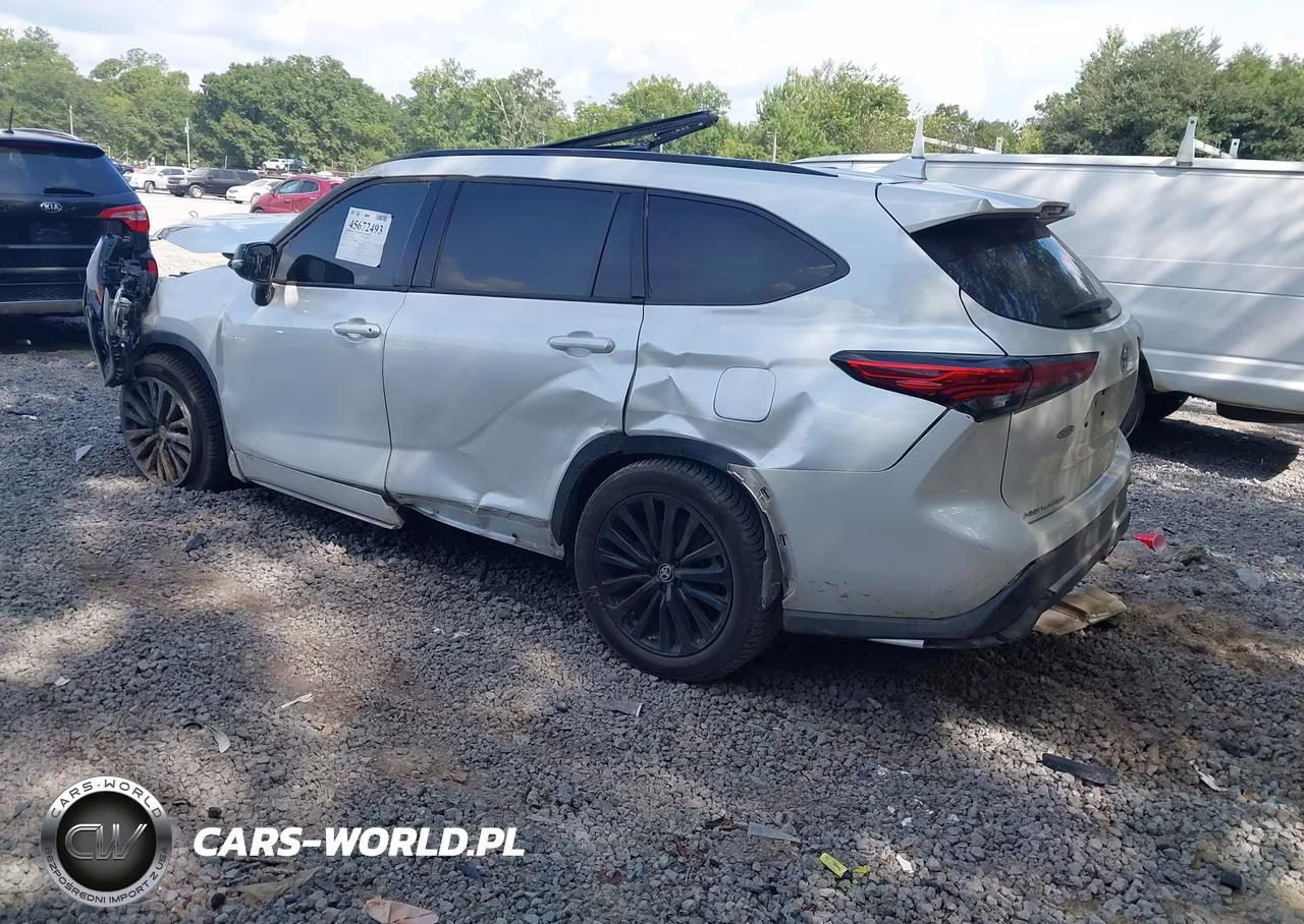 2023 Toyota Highlander Xse VIN:5TDKDRAH7PS023448 - 3