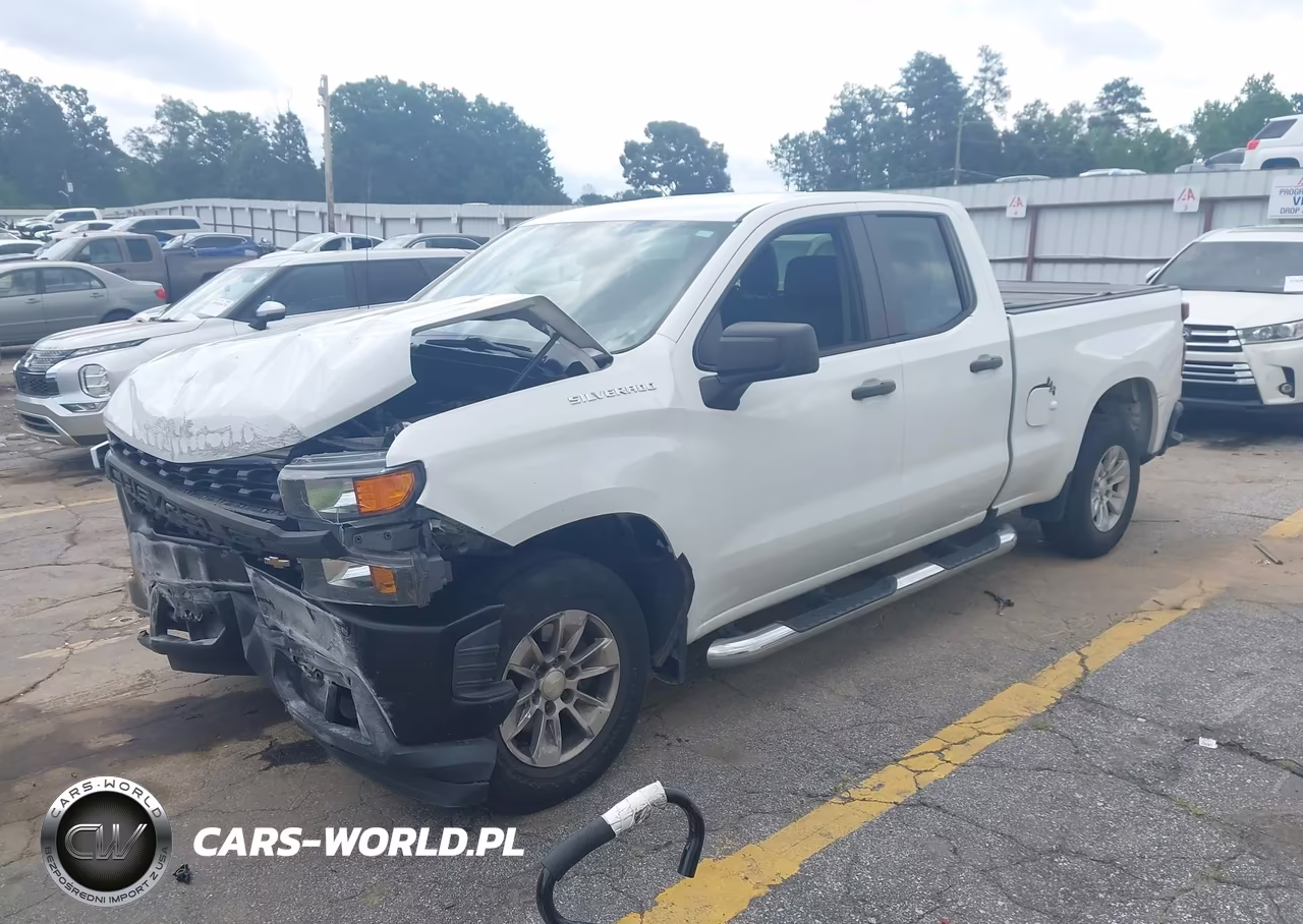 2019 Chevrolet Silverado 1500 Work Truck VIN:1GCRWAEH3KZ343054 - 2