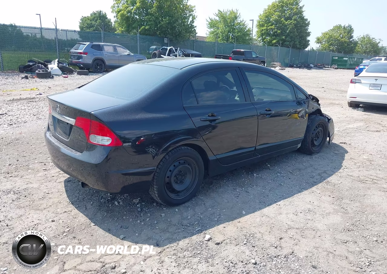2011 Honda Civic Lx VIN:2HGFA1F51BH536715 - 4