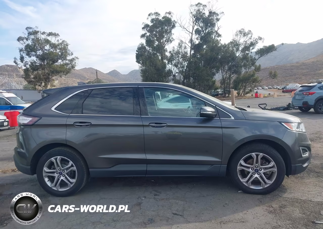 2017 Ford Edge Titanium VIN:2FMPK3K90HBB91219 - 13