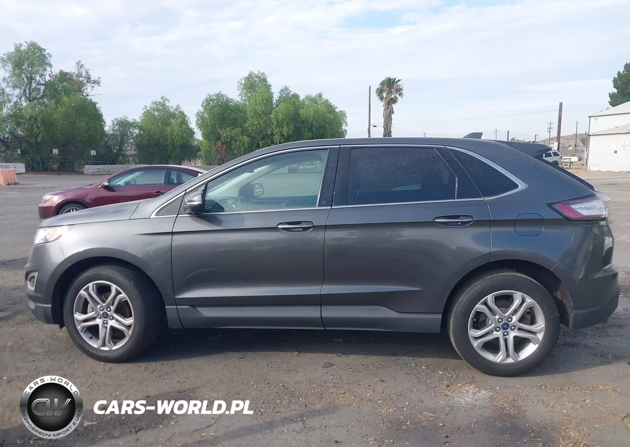 2017 Ford Edge Titanium VIN:2FMPK3K90HBB91219 - 14