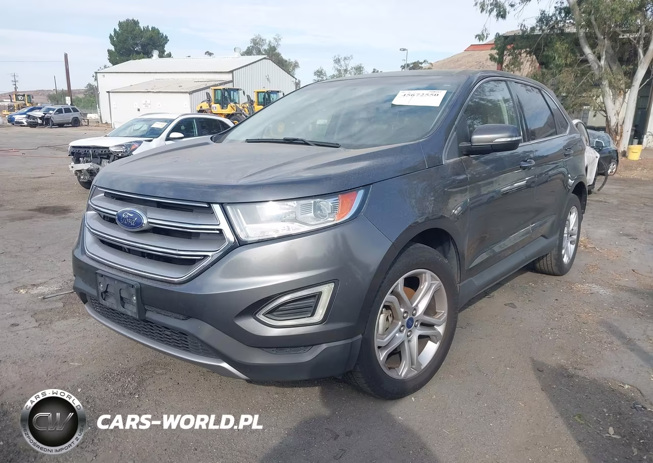 2017 Ford Edge Titanium VIN:2FMPK3K90HBB91219 - 2