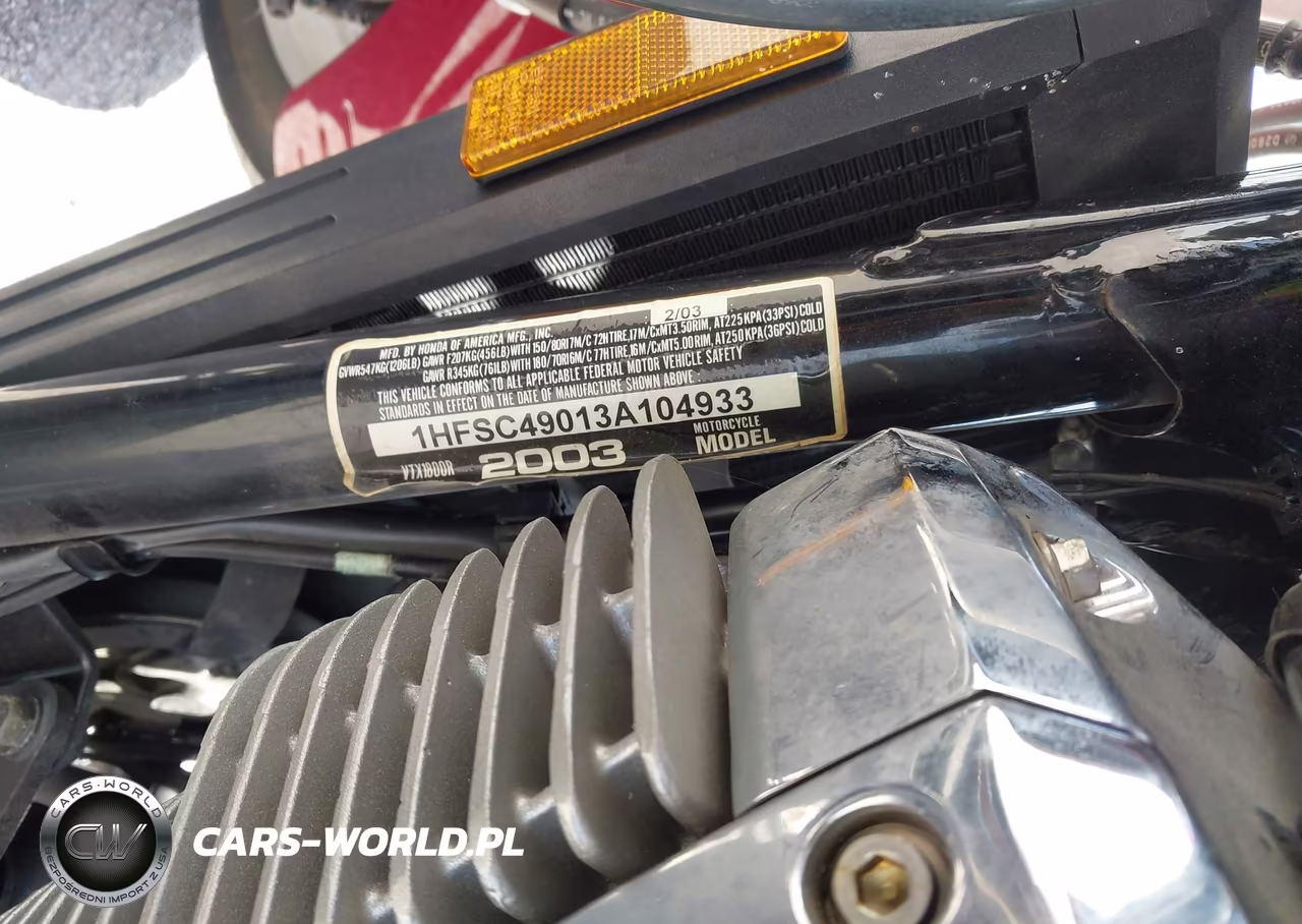 2003 Honda Vtx1800 R VIN:1HFSC49013A104933 - 10