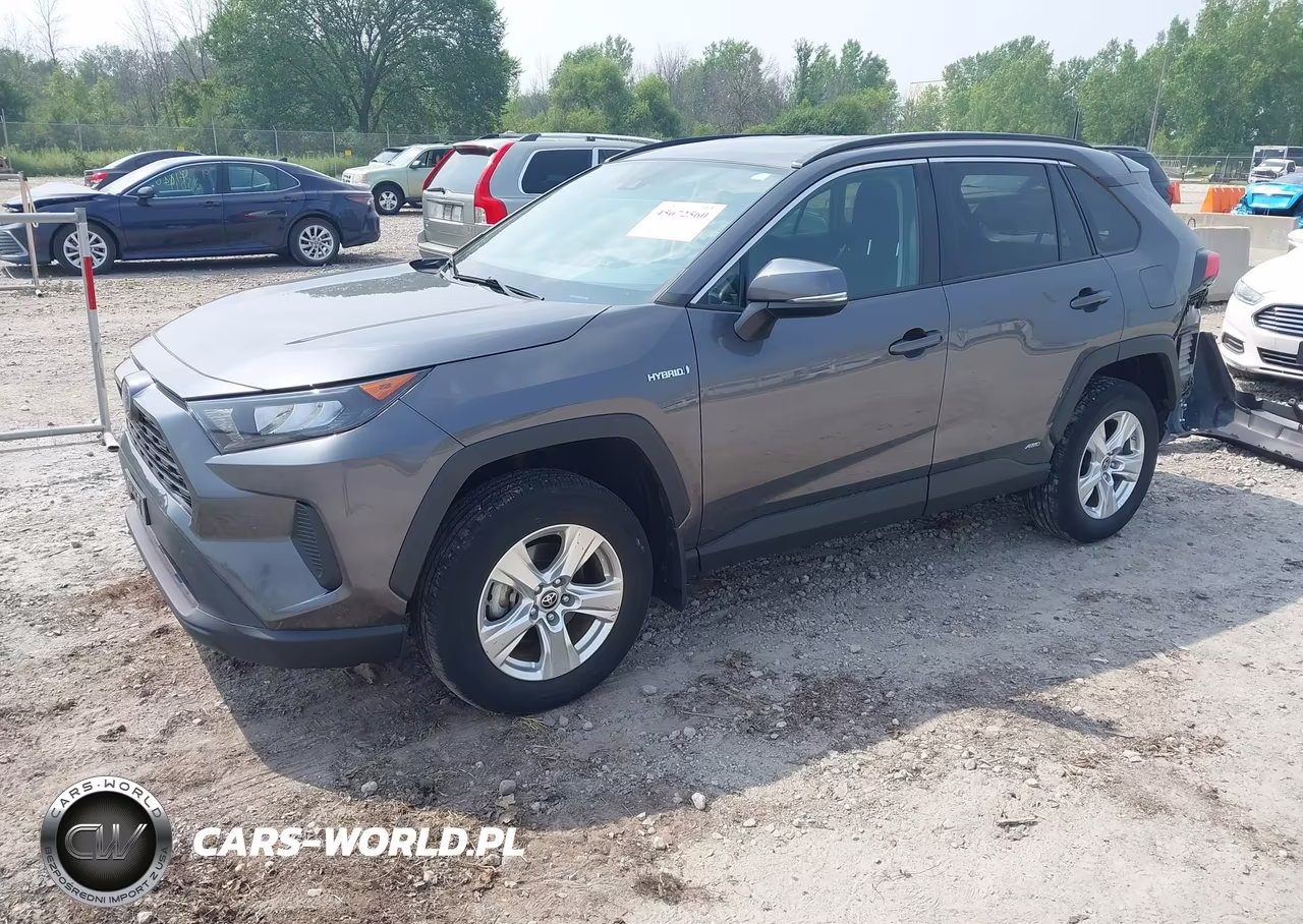 2021 Toyota Rav4 Hybrid Le VIN:4T3MWRFV7MU034848 - 2