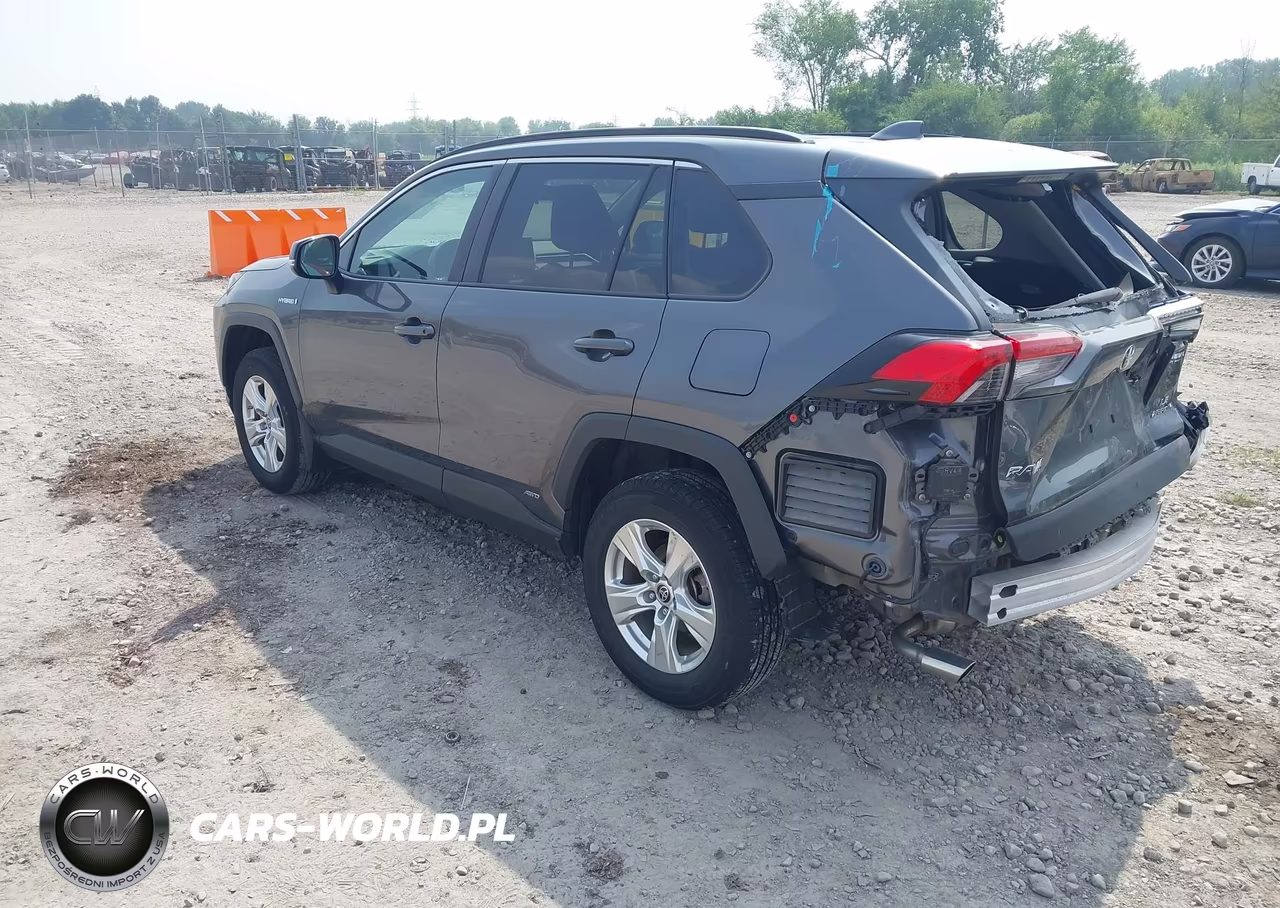 2021 Toyota Rav4 Hybrid Le VIN:4T3MWRFV7MU034848 - 3
