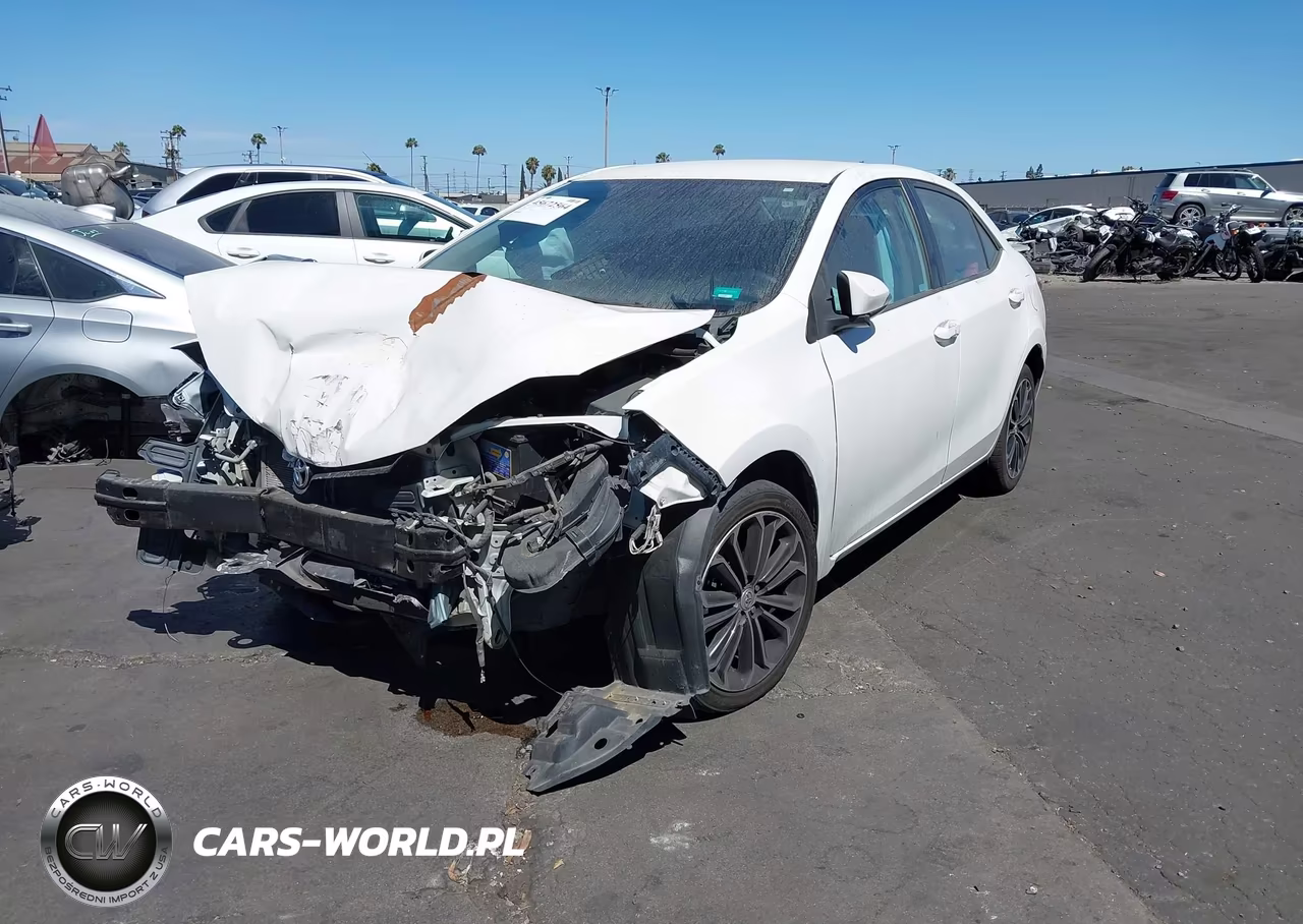 2016 Toyota Corolla S Plus VIN:5YFBURHE2GP445678 - 2