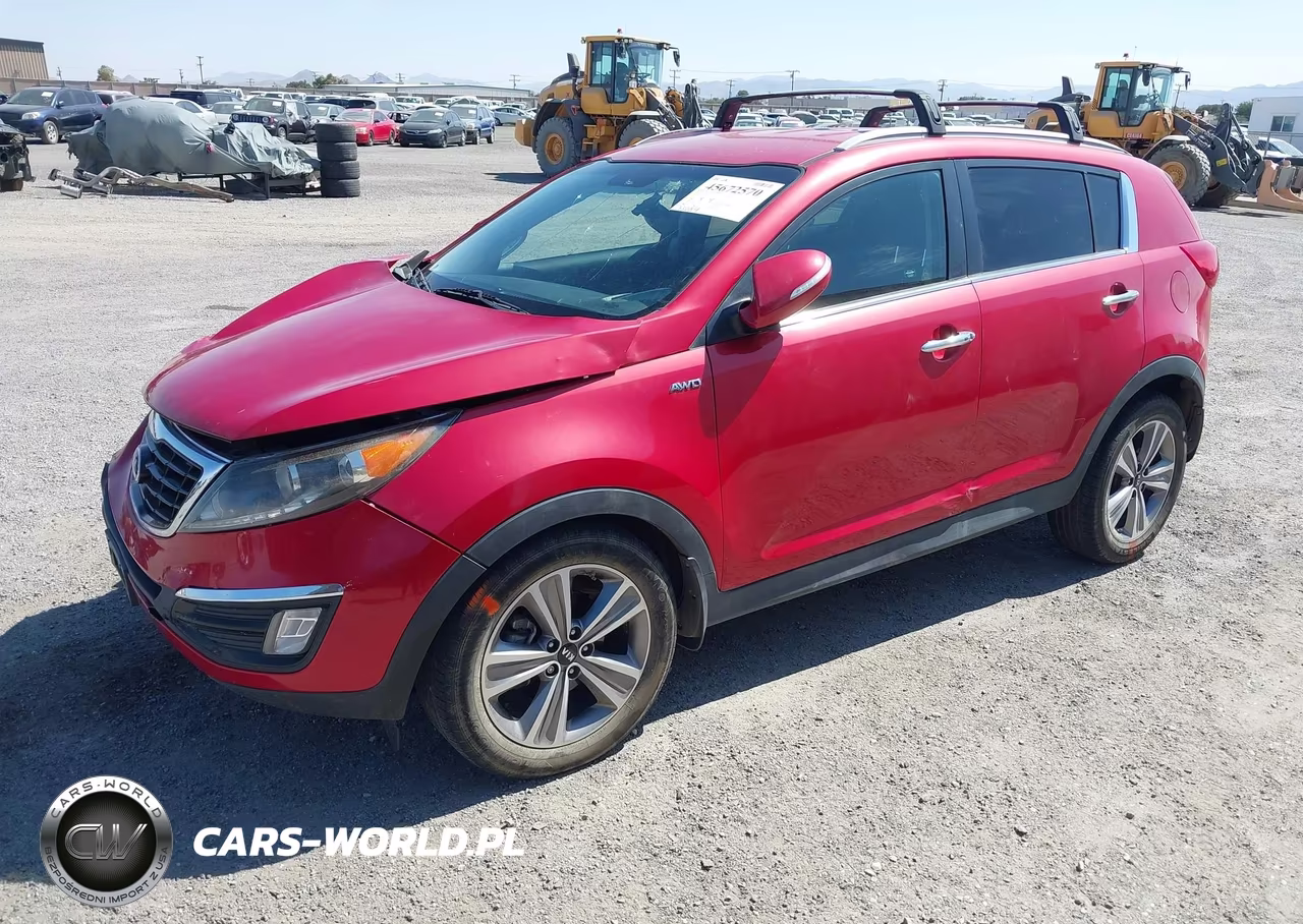 2014 Kia Sportage Sx VIN:KNDPCCA60E7653727 - 2