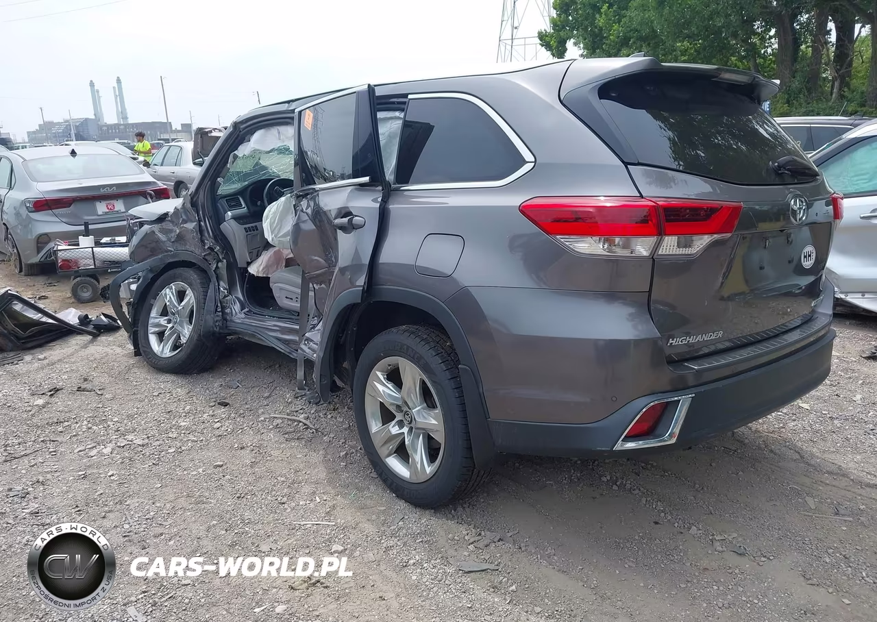 2017 Toyota Highlander Limited VIN:5TDDZRFH6HS480367 - 3