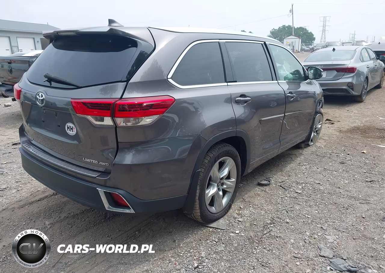 2017 Toyota Highlander Limited VIN:5TDDZRFH6HS480367 - 4