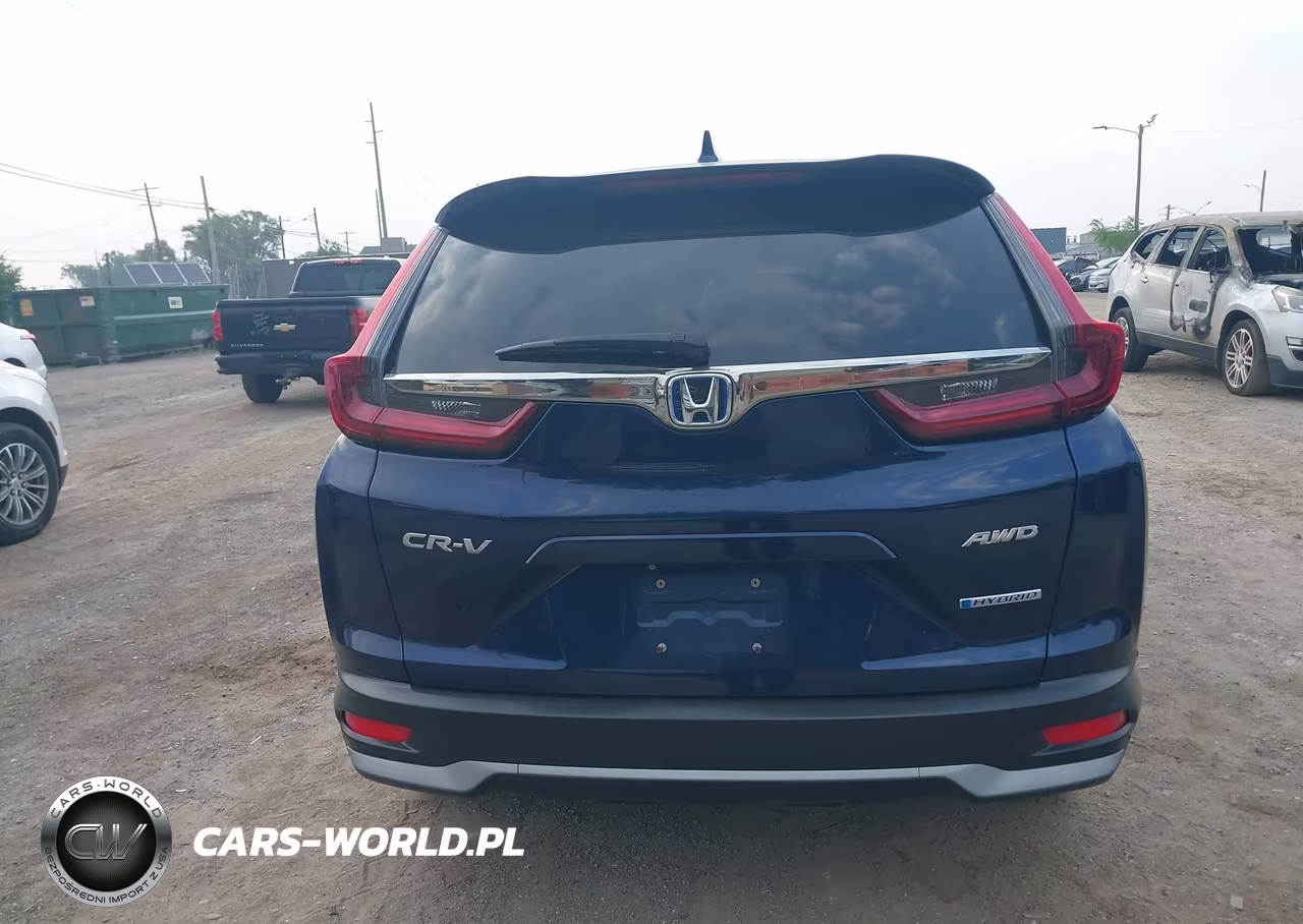 2021 Honda Cr-V Hybrid Ex-L VIN:7FART6H89ME009500 - 16