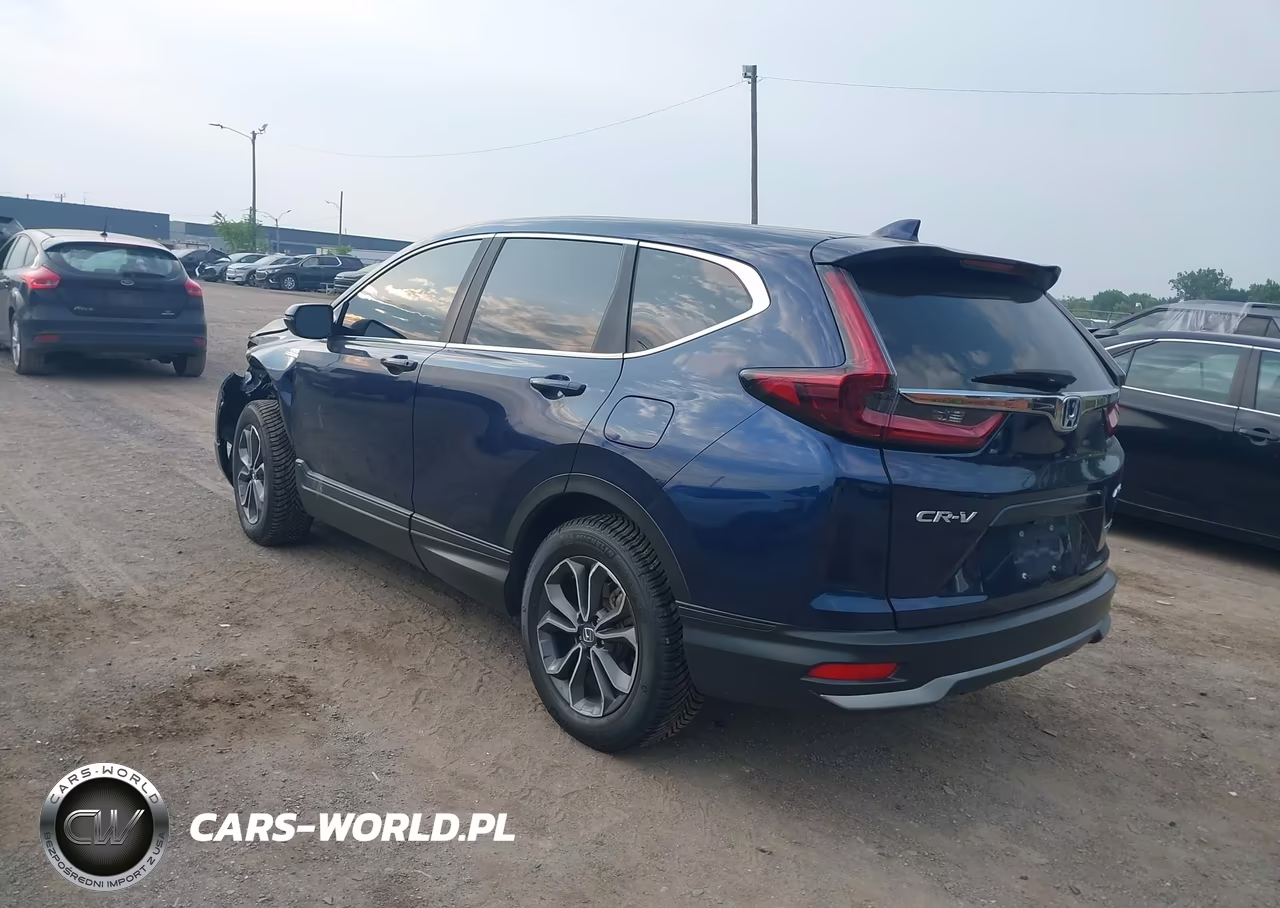 2021 Honda Cr-V Hybrid Ex-L VIN:7FART6H89ME009500 - 3