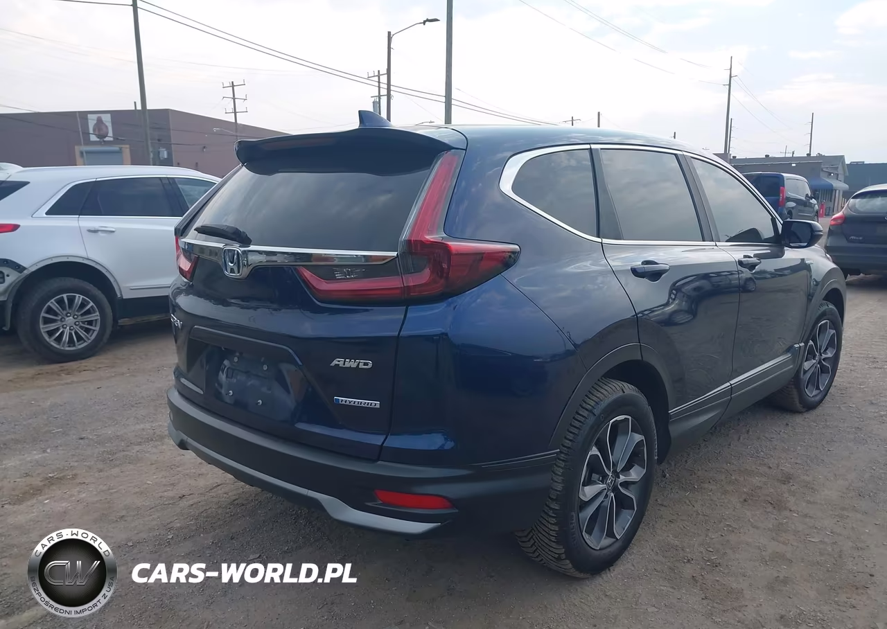 2021 Honda Cr-V Hybrid Ex-L VIN:7FART6H89ME009500 - 4