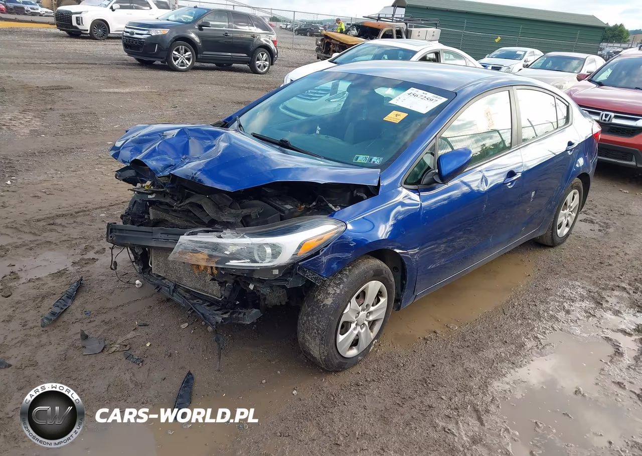 2018 Kia Forte Lx VIN:3KPFK4A71JE167614 - 2