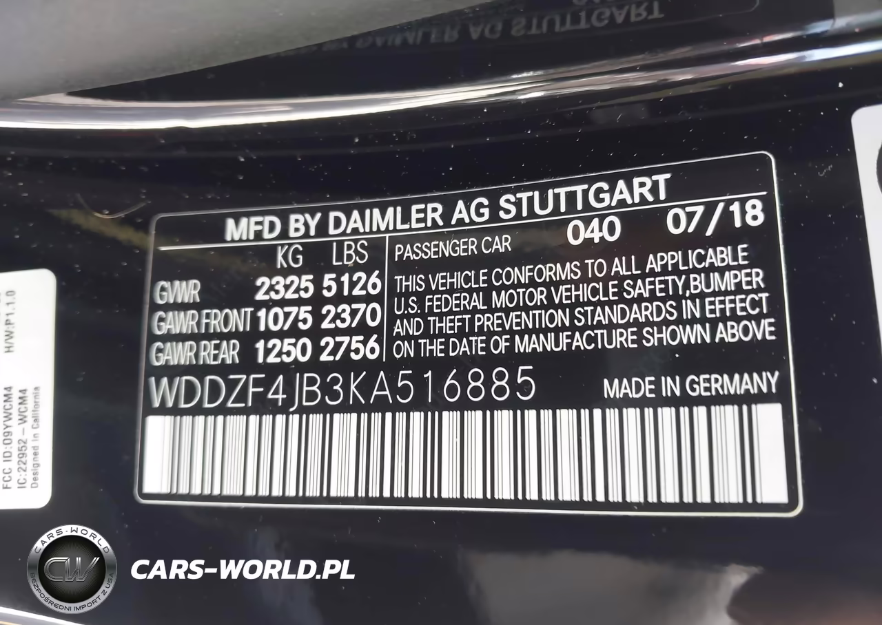 2019 Mercedes-Benz E 300 VIN:WDDZF4JB3KA516885 - 9