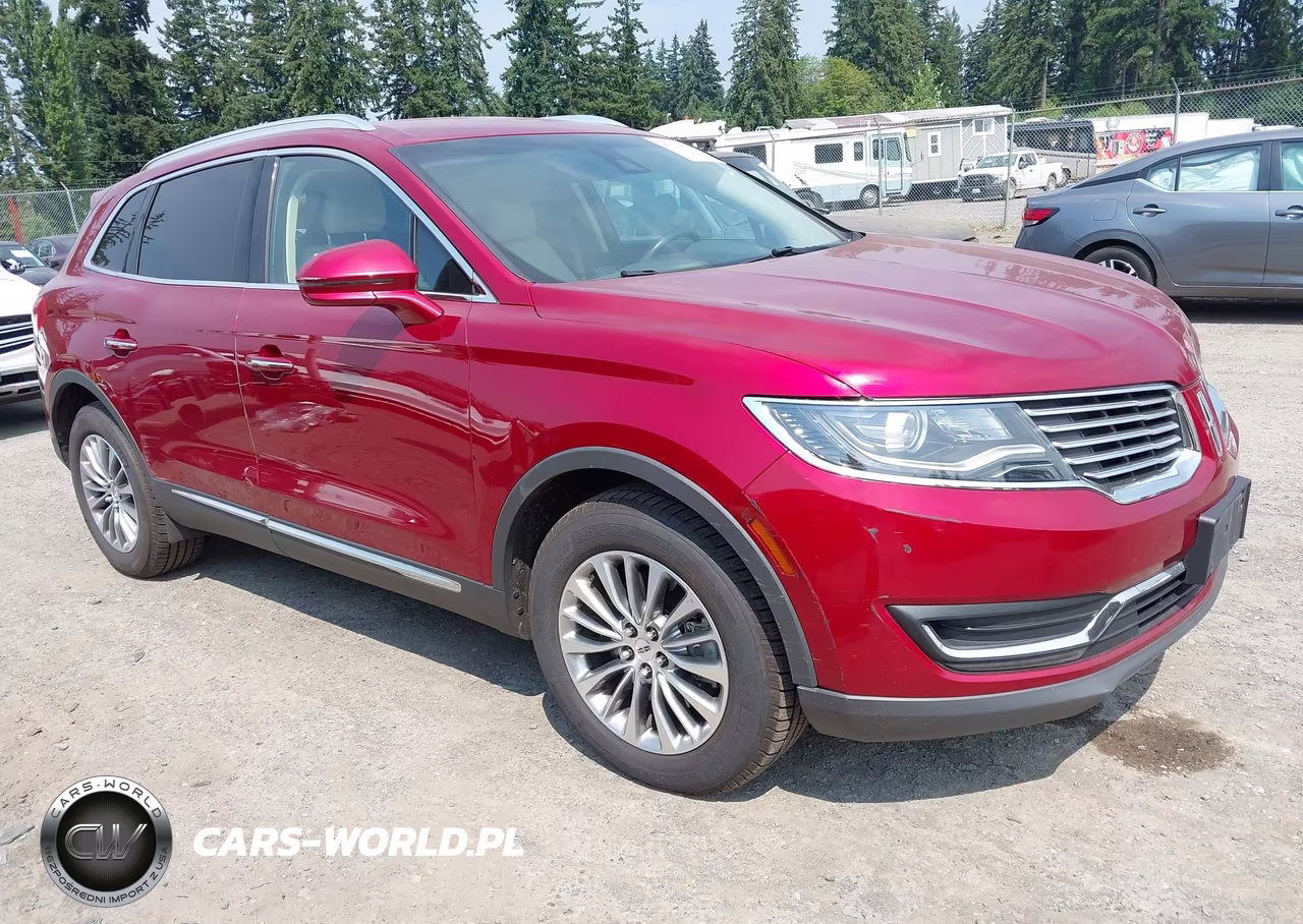 2016 Lincoln Mkx Select VIN:2LMPJ8KP6GBL53842 - 1
