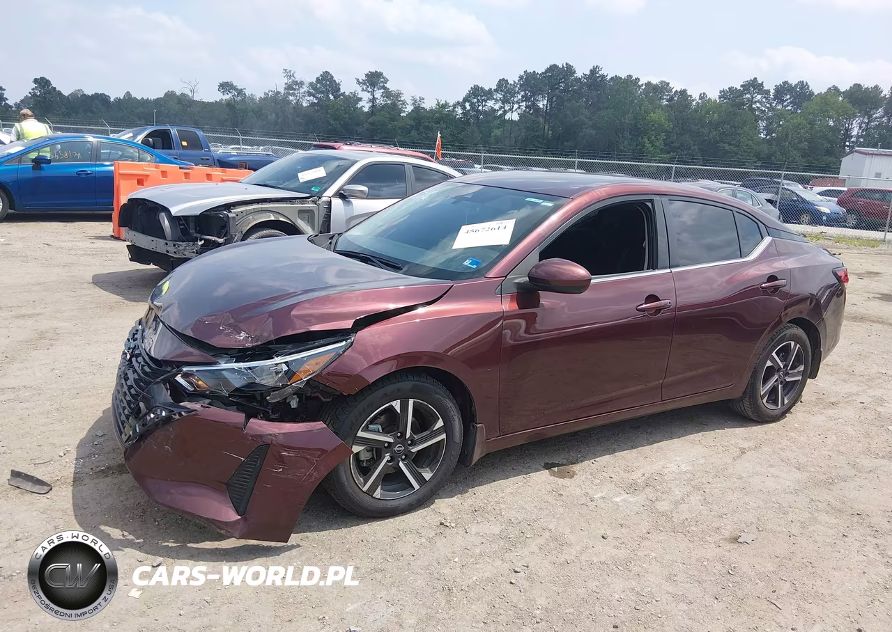 2024 Nissan Sentra Sv Xtronic Cvt VIN:3N1AB8CV9RY245924 - 2
