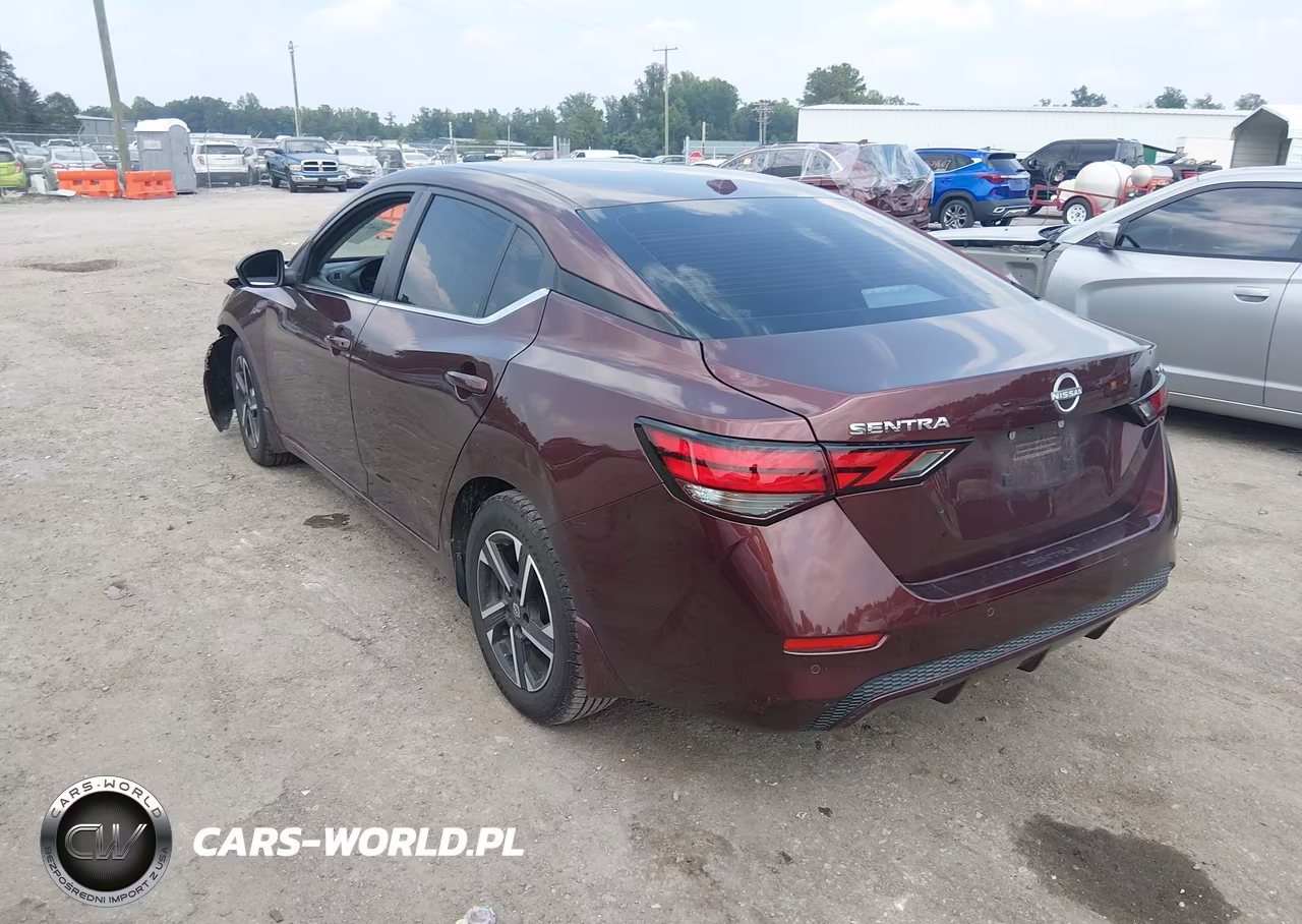 2024 Nissan Sentra Sv Xtronic Cvt VIN:3N1AB8CV9RY245924 - 3