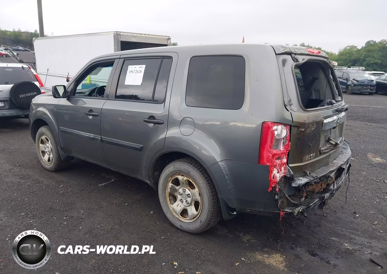 2011 Honda Pilot Lx VIN:5FNYF4H20BB082041 - 3
