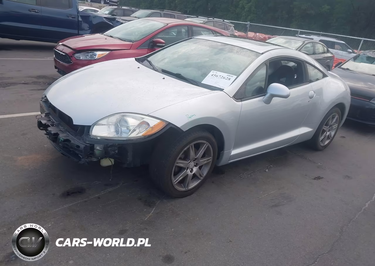 2008 Mitsubishi Eclipse Gt VIN:4A3AK34T88E032646 - 2