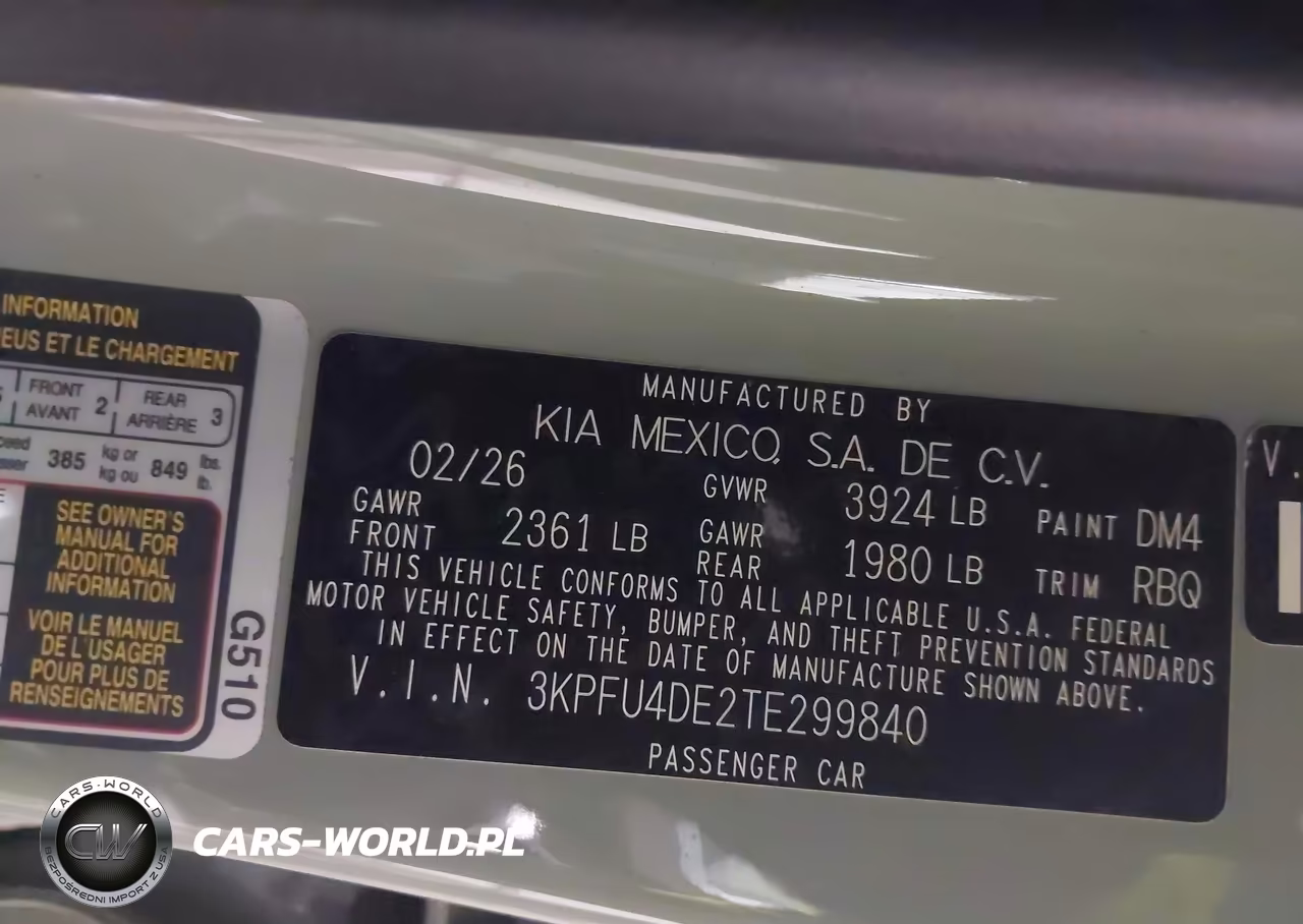 2026 Kia K4 Ex VIN:3KPFU4DE2TE299840 - 9