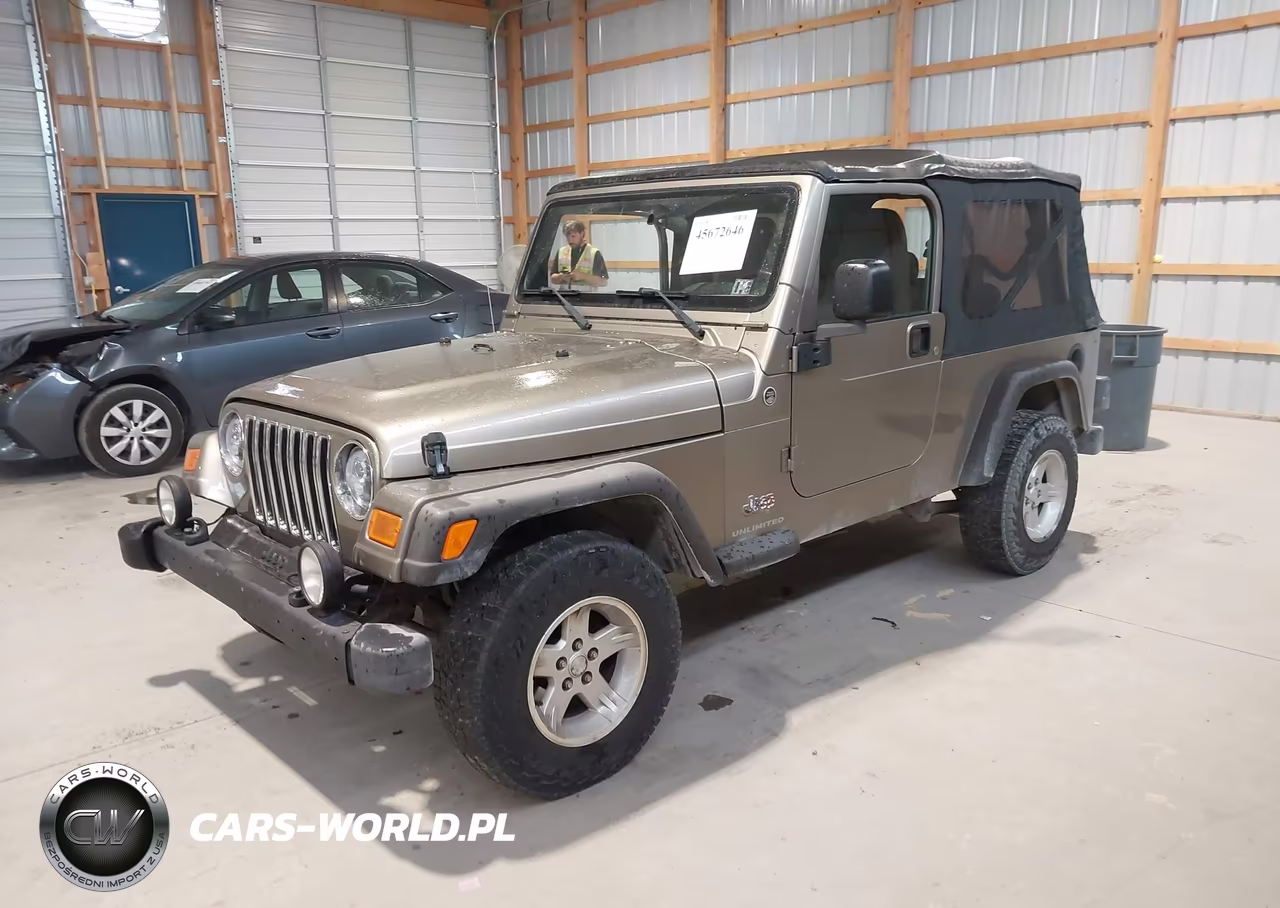 2005 Jeep Wrangler Unlimited VIN:1J4FA44S05P320034 - 2