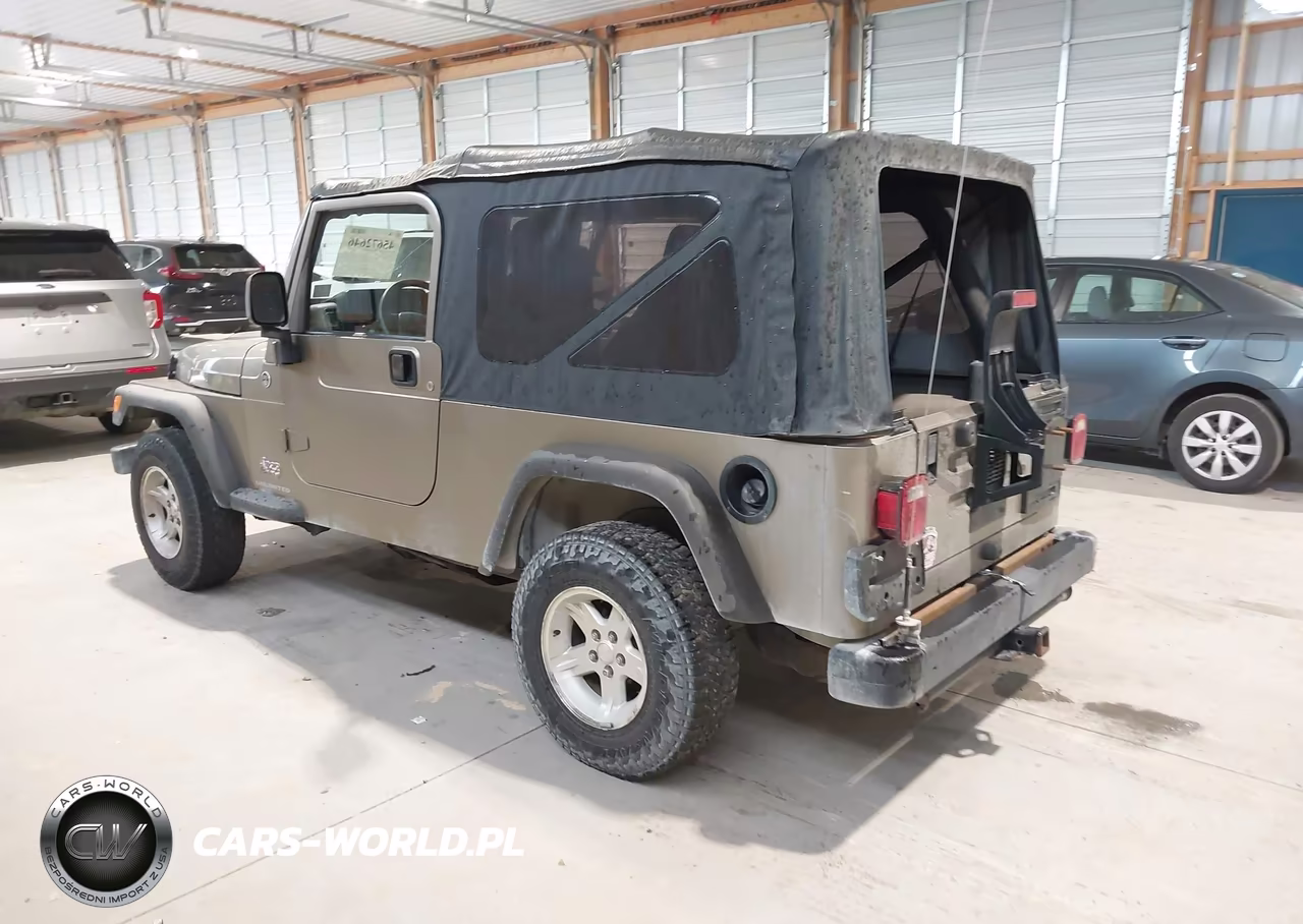 2005 Jeep Wrangler Unlimited VIN:1J4FA44S05P320034 - 3