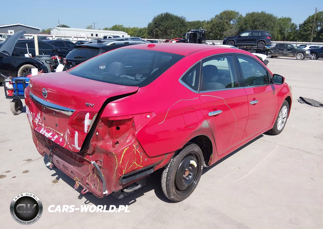 2018 Nissan Sentra Sv VIN:3N1AB7AP9JY302755 - 4
