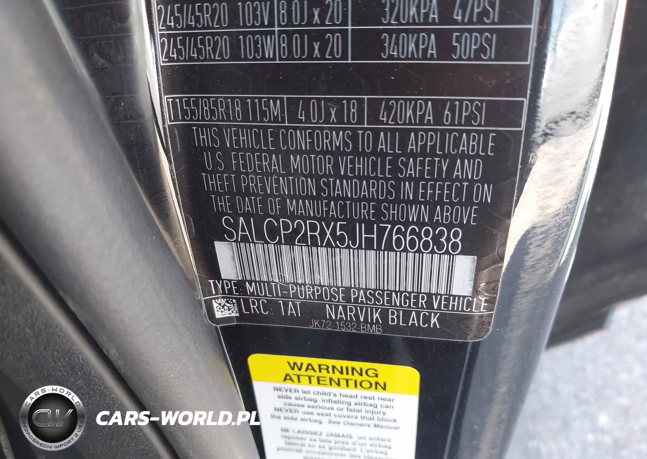 2018 Land Rover Discovery Sport Se VIN:SALCP2RX5JH766838 - 9