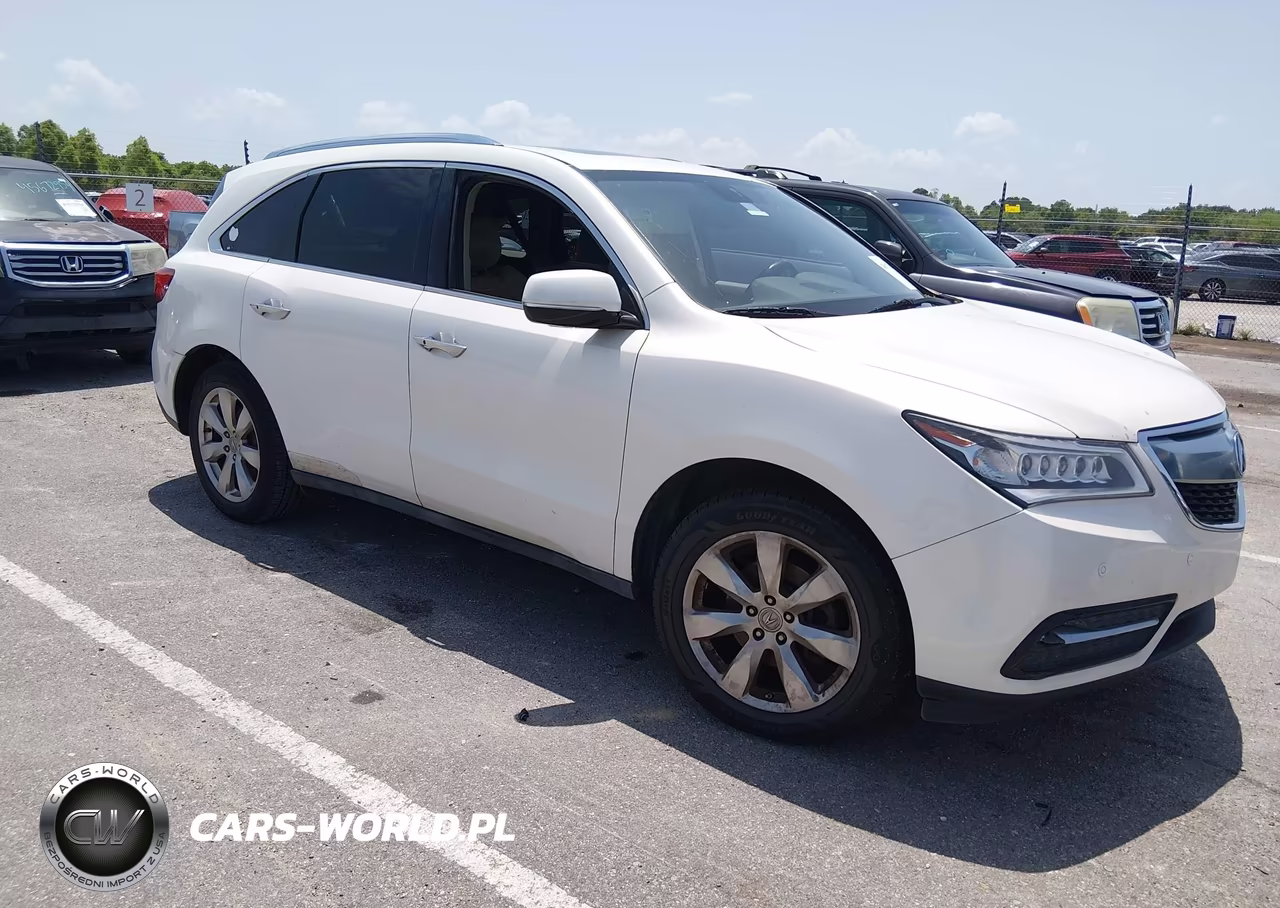 2015 Acura Mdx Advance Pkg W-Entertainment Pkg
