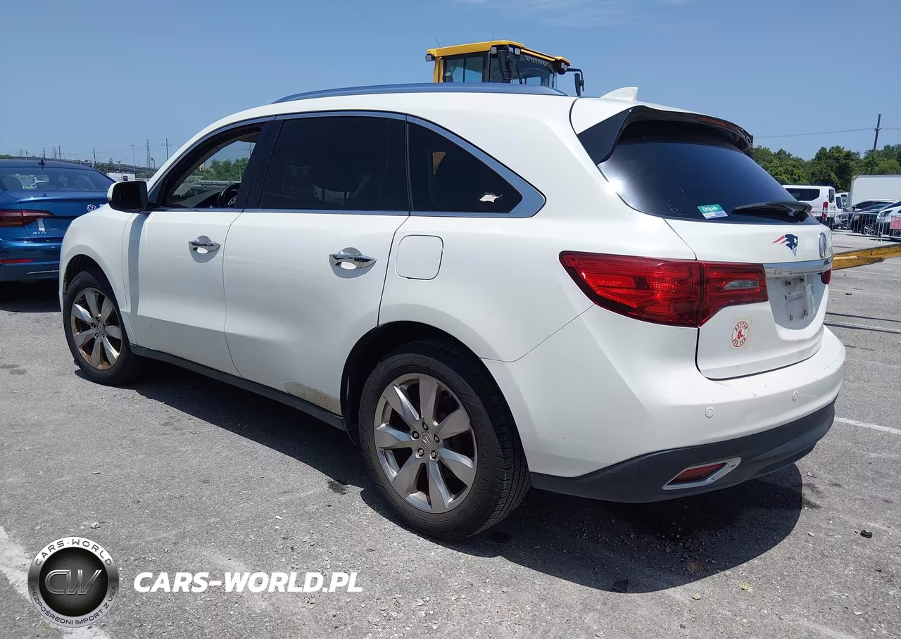 2015 Acura Mdx Advance Pkg W-Entertainment Pkg VIN:5FRYD3H89FB011851 - 3