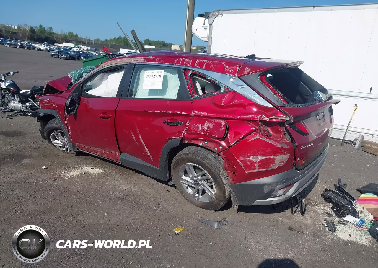2025 Hyundai Tucson Se VIN:5NMJACDEXSH553928 - 3