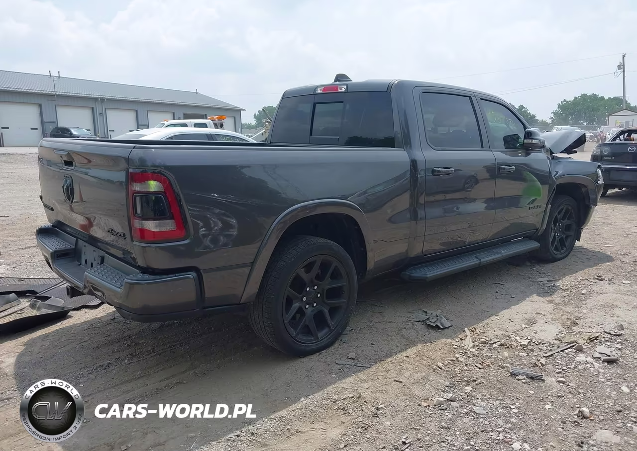 2021 Ram 1500 Laramie 4X4 6'4 Box VIN:1C6SRFRTXMN783469 - 4
