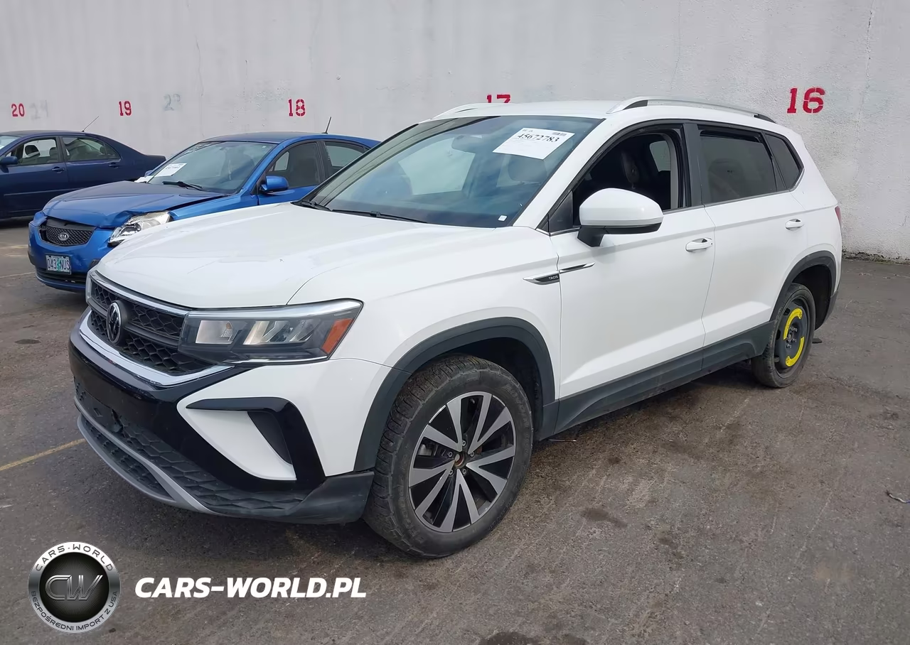 2022 Volkswagen Taos Se VIN:3VVWX7B28NM043102 - 2