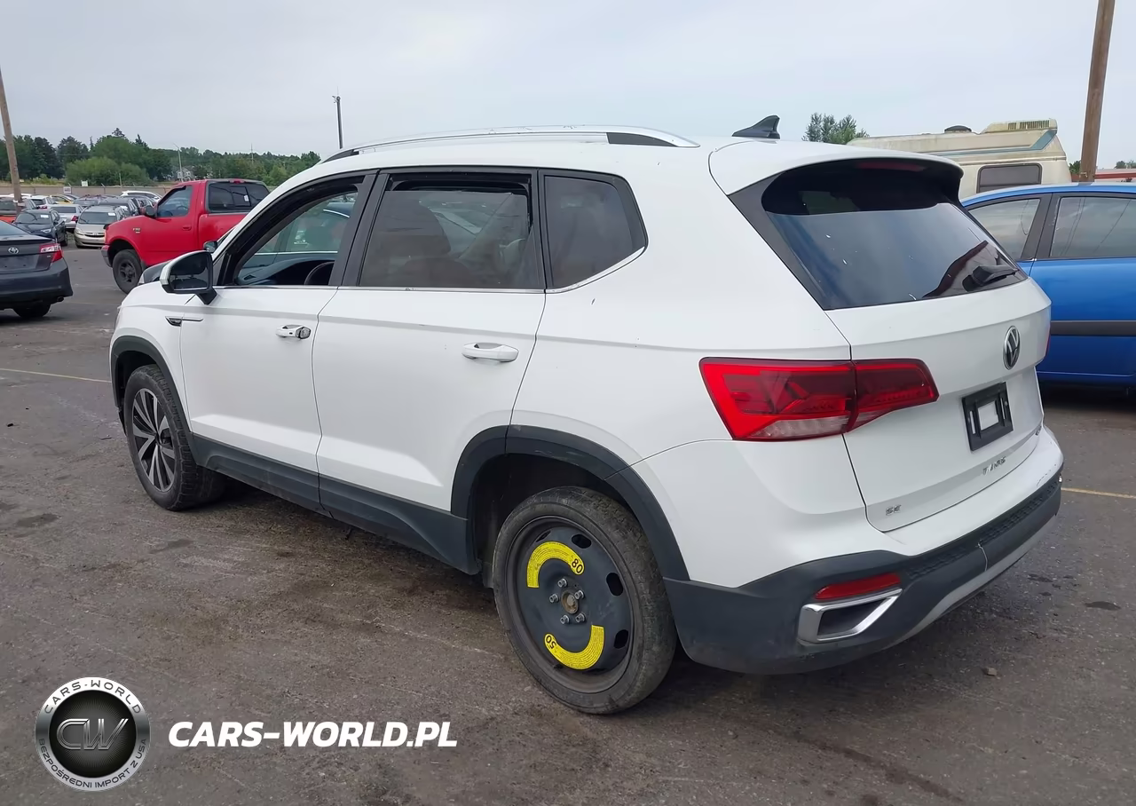 2022 Volkswagen Taos Se VIN:3VVWX7B28NM043102 - 3