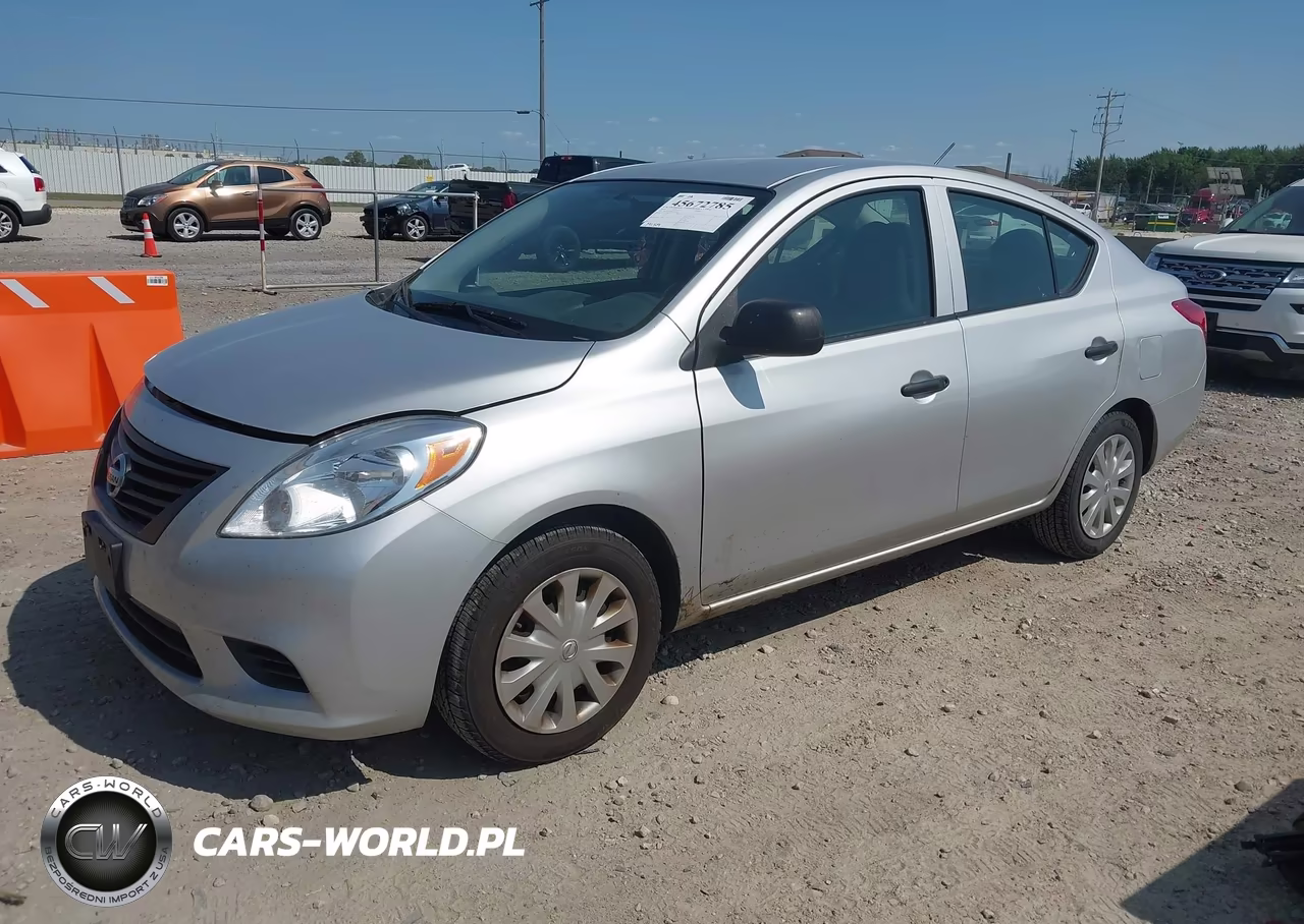 2014 Nissan Versa 1.6 S VIN:3N1CN7AP8EL856419 - 2