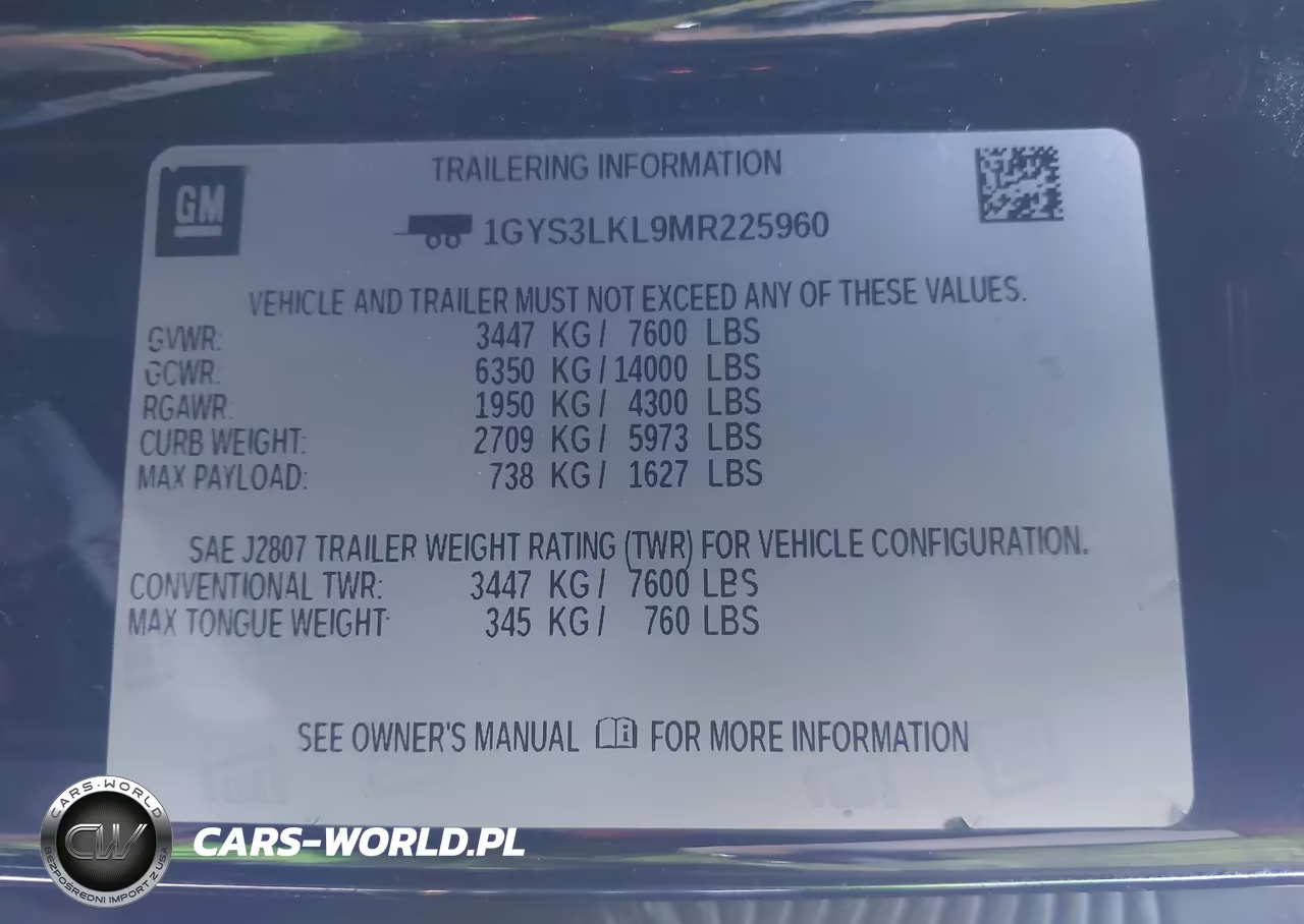 2021 Cadillac Escalade Esv 2Wd Premium Luxury VIN:1GYS3LKL9MR225960 - 9