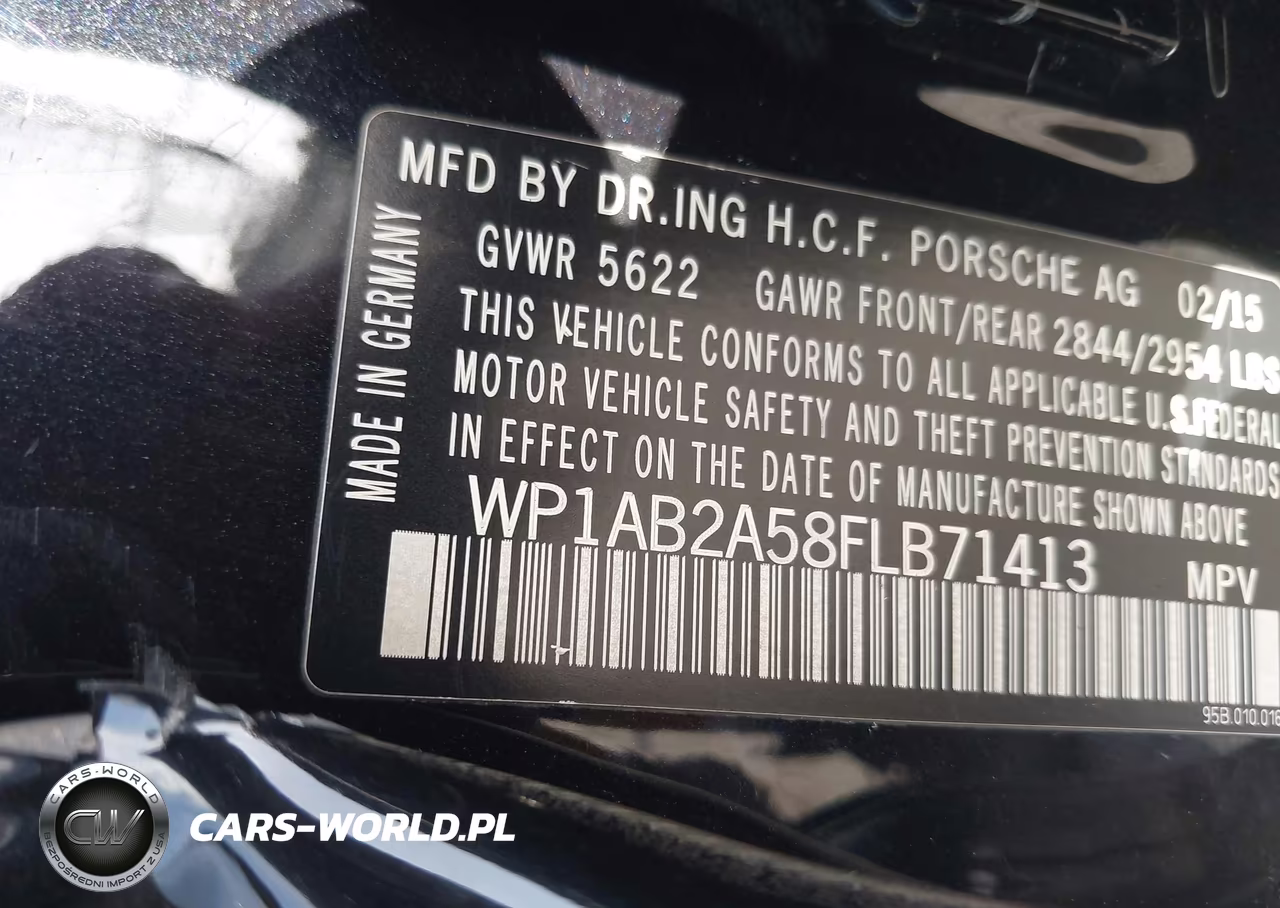 2015 Porsche Macan S VIN:WP1AB2A58FLB71413 - 9
