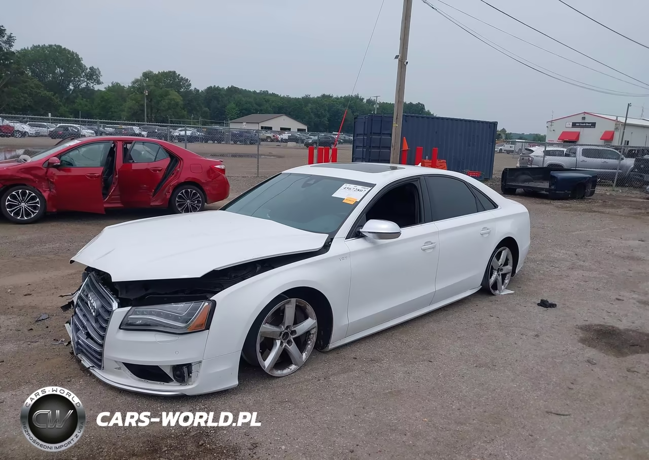 2014 Audi S8 4.0T VIN:WAUD2AFD6EN002175 - 2