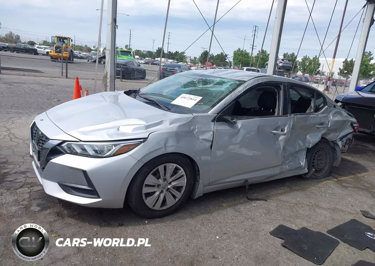 2020 Nissan Sentra S Xtronic Cvt VIN:3N1AB8BV8LY222742 - 14