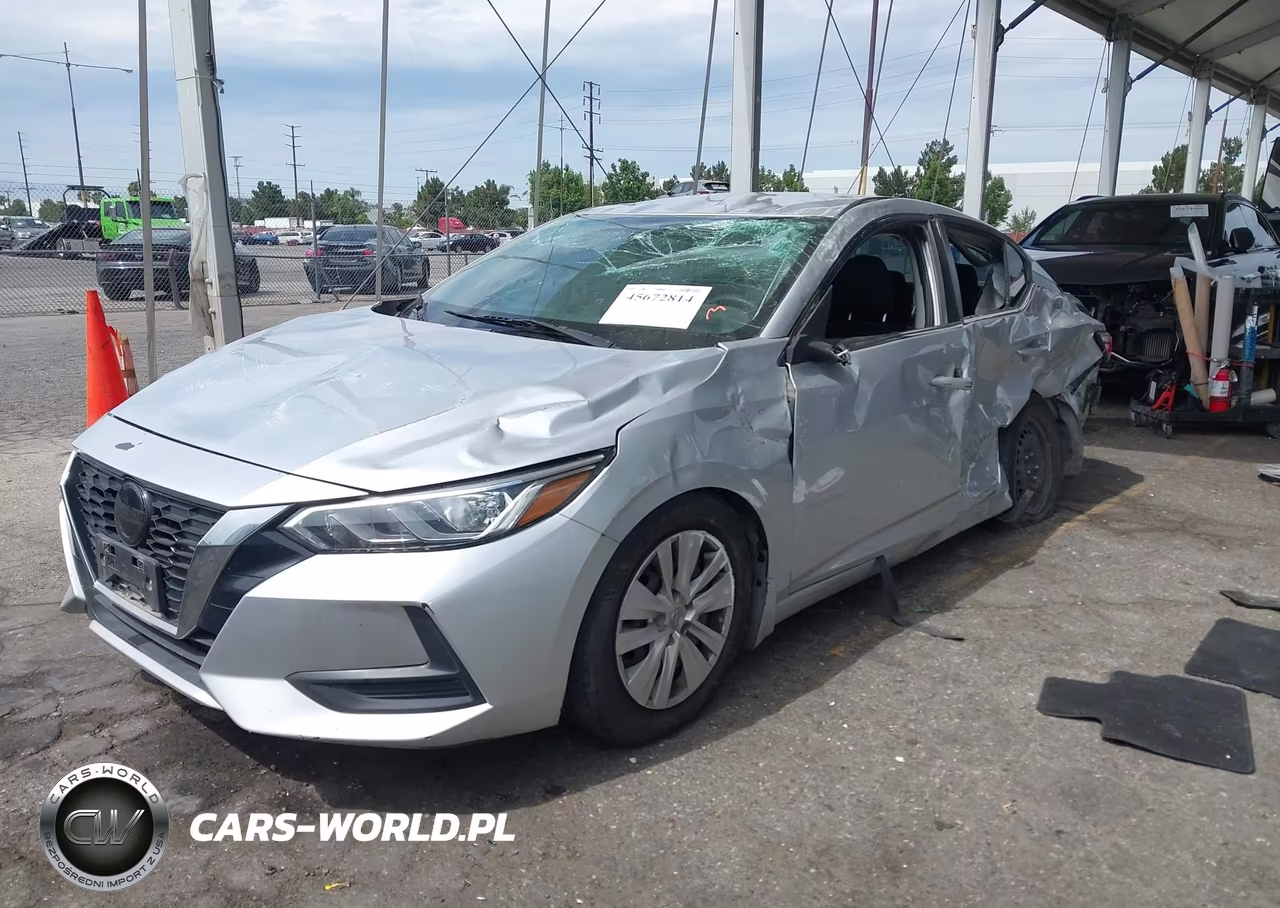 2020 Nissan Sentra S Xtronic Cvt VIN:3N1AB8BV8LY222742 - 2