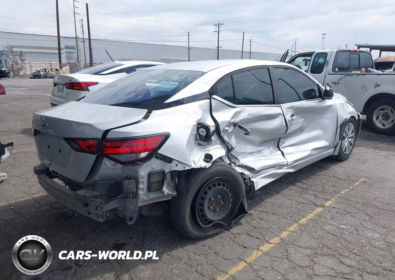 2020 Nissan Sentra S Xtronic Cvt VIN:3N1AB8BV8LY222742 - 4